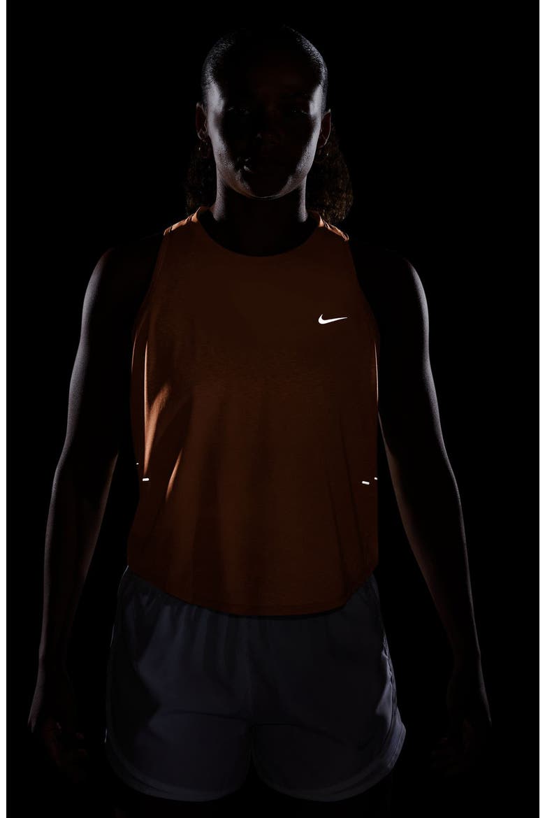 Swift Breathe Dri-FIT Running Tank Top, Alternate, color, ORANGE PULSE/ PHOTON DUST