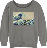 Lost Gods Junior's Lost Gods The Great Wave Off Kanagawa  Sweatshirt