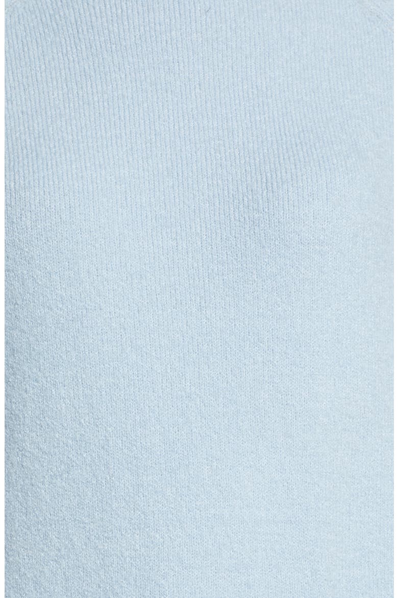Mock Neck Pocket Sweater, Alternate, color, BLUE FOG