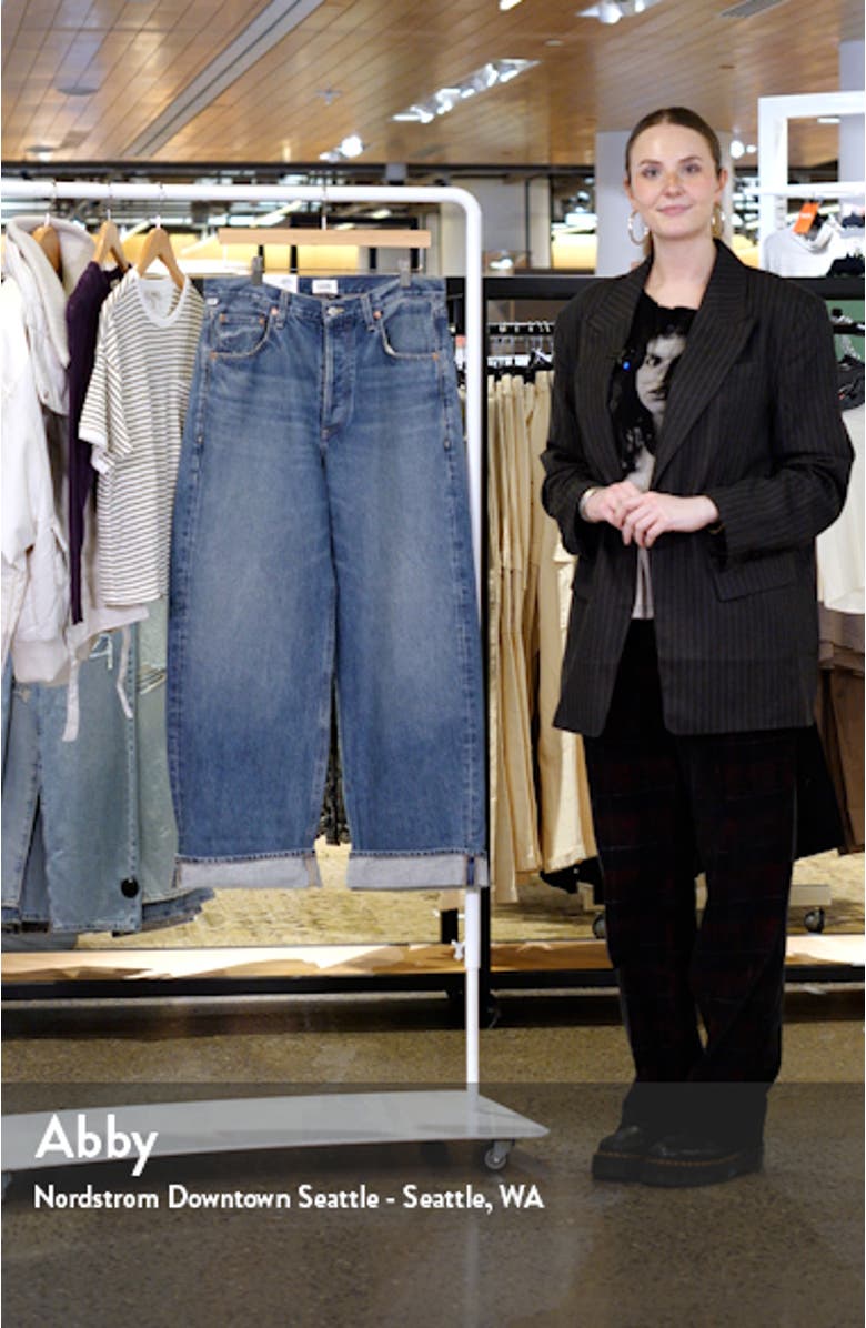 Ayla High Waist Baggy Organic Cotton Jeans, sales video thumbnail