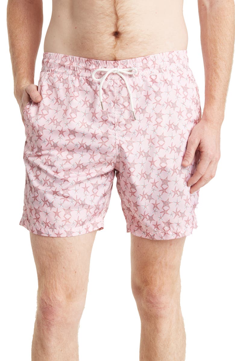 Slate & Stone Lightweight 6" Swim Trunks, Main, color, 
