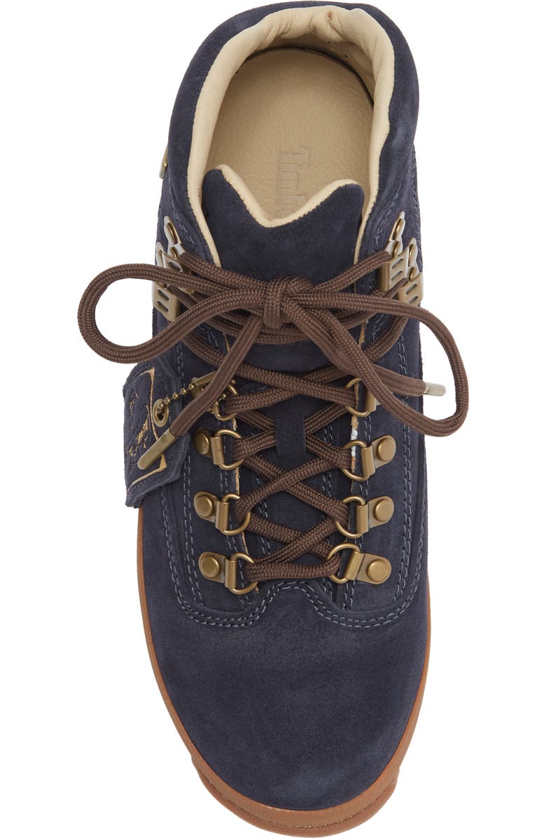 Timberland Euro Hiker Mid Hiking Boot, Alternate, color, Dark Blue Suede