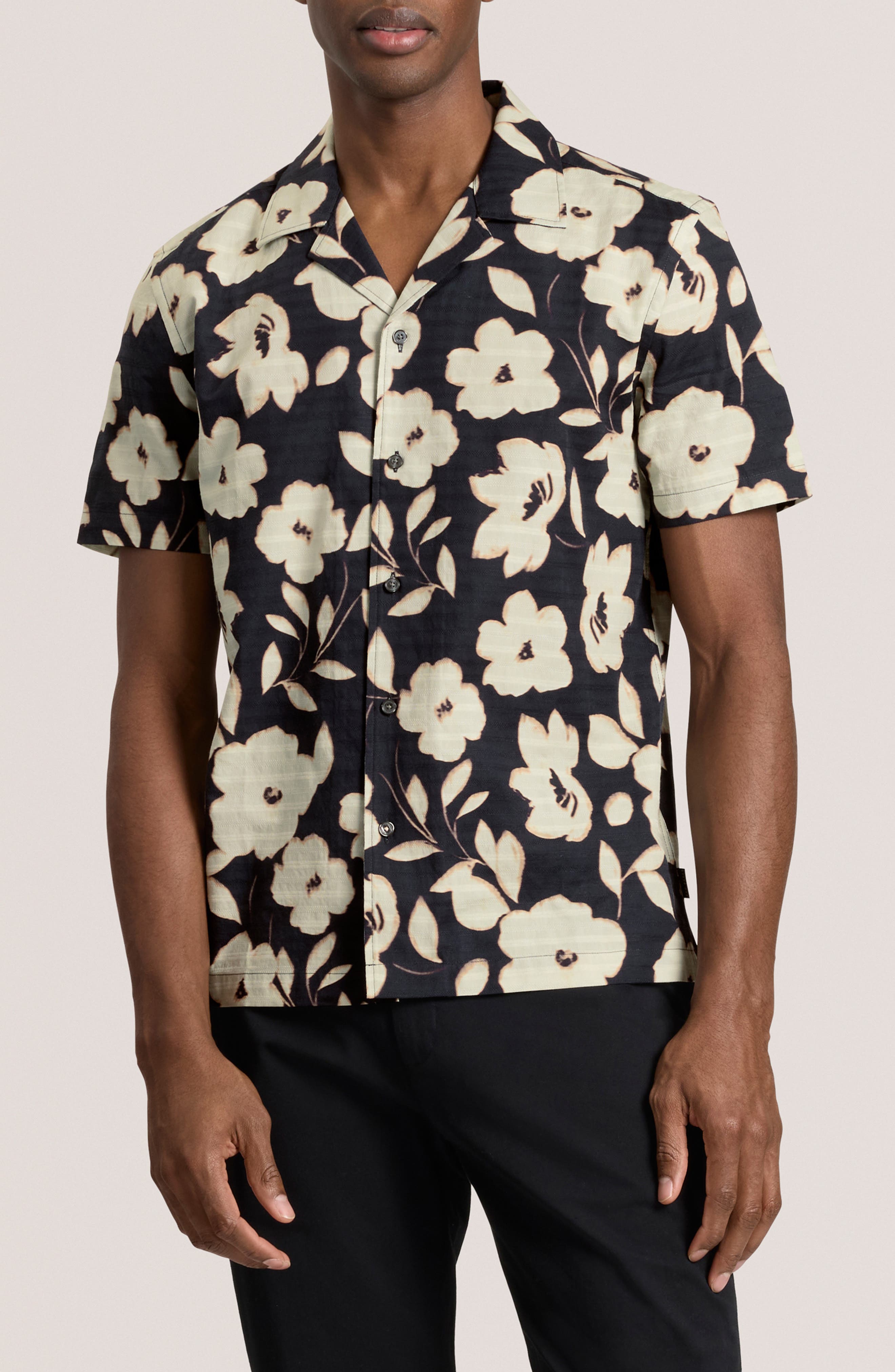 Ted Baker Floral Print Camp Shirt