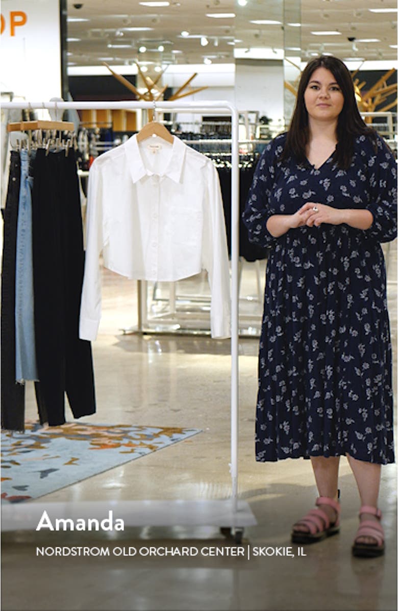Crop Button-Up Shirt, sales video thumbnail