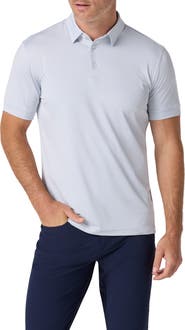 Mizzen+Main Versa Trim Fit Stripe Performance Polo
