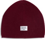 Acne Studios Kassias Cashmere Logo Beanie