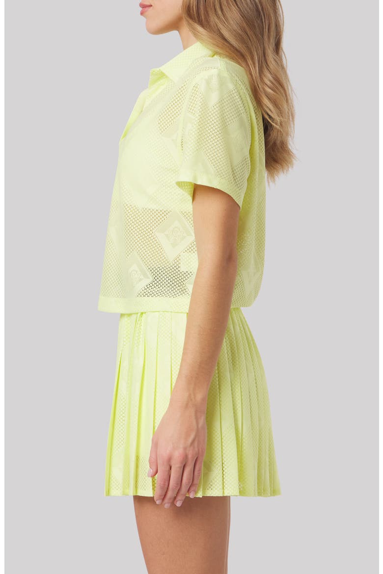 Cici Golf Polo, Alternate, color, SUNNY LIME GREEN