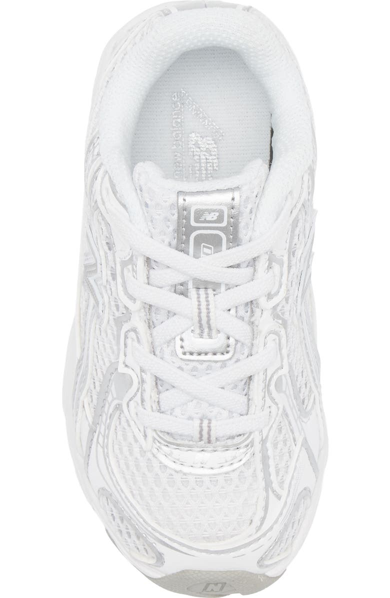 New Balance Kids' 740 Sneaker, Alternate, color, White/ Silver Metallic