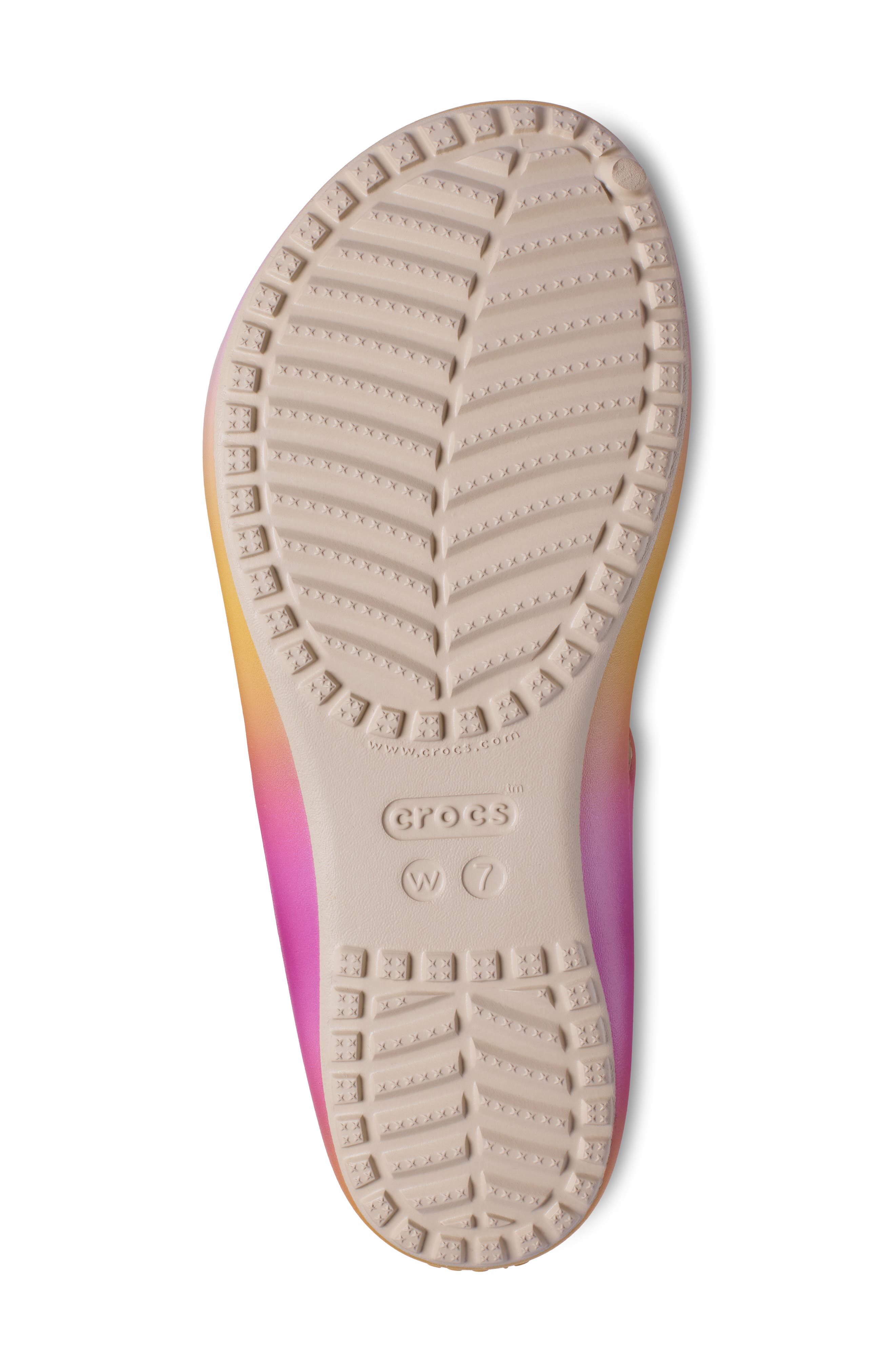 CROCS Kadee II Slide Sandal, Alternate, color, Winter White