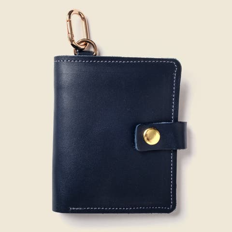 Wallet with Snap and Key Ring