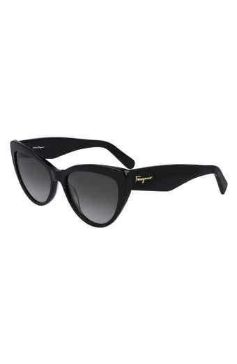 FERRAGAMO Salvatore Ferragamo 56mm Cat Eye Sunglasses