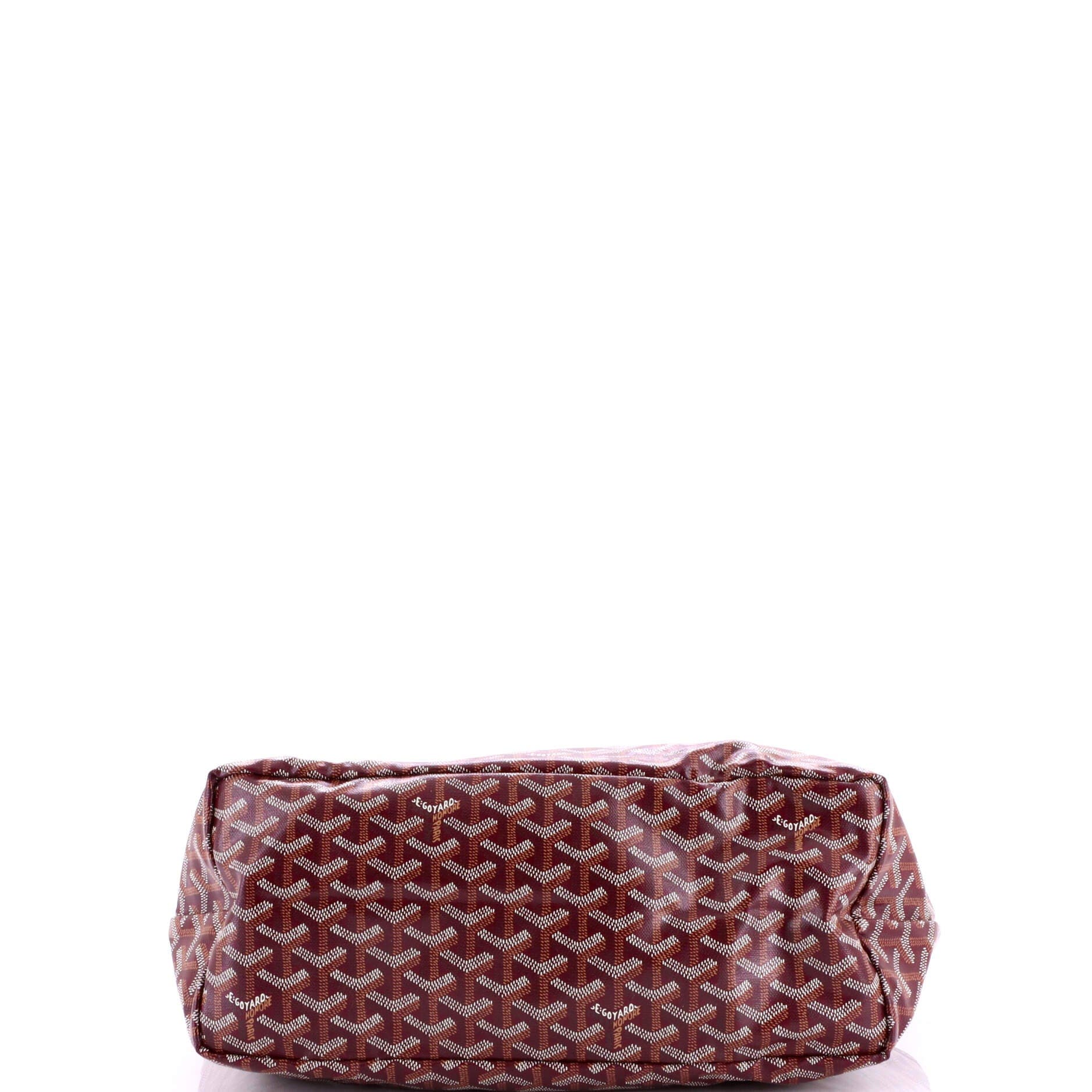 Pre-Owned Goyard Saint Louis Tote Coated Canvas PM, Alternate, color, Rose Gold