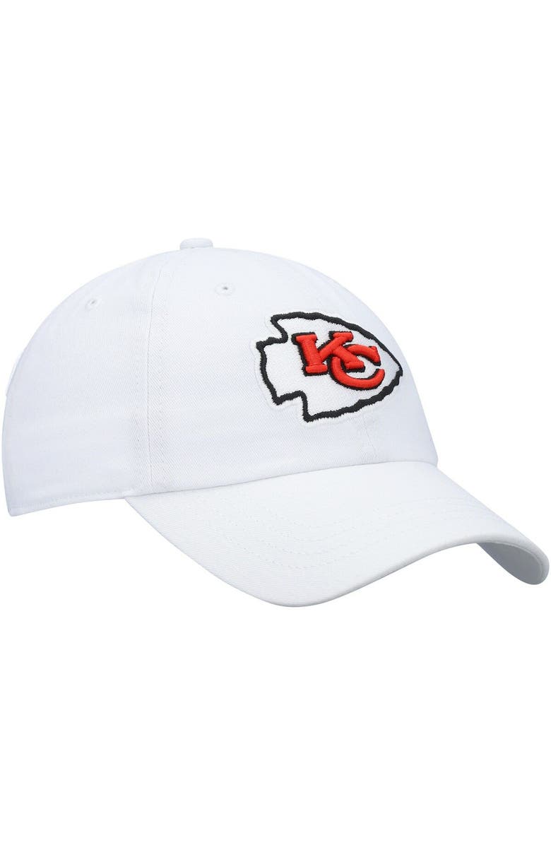 '47 Women's '47 White Kansas City Chiefs Miata Clean Up Logo Adjustable Hat, Alternate, color, White