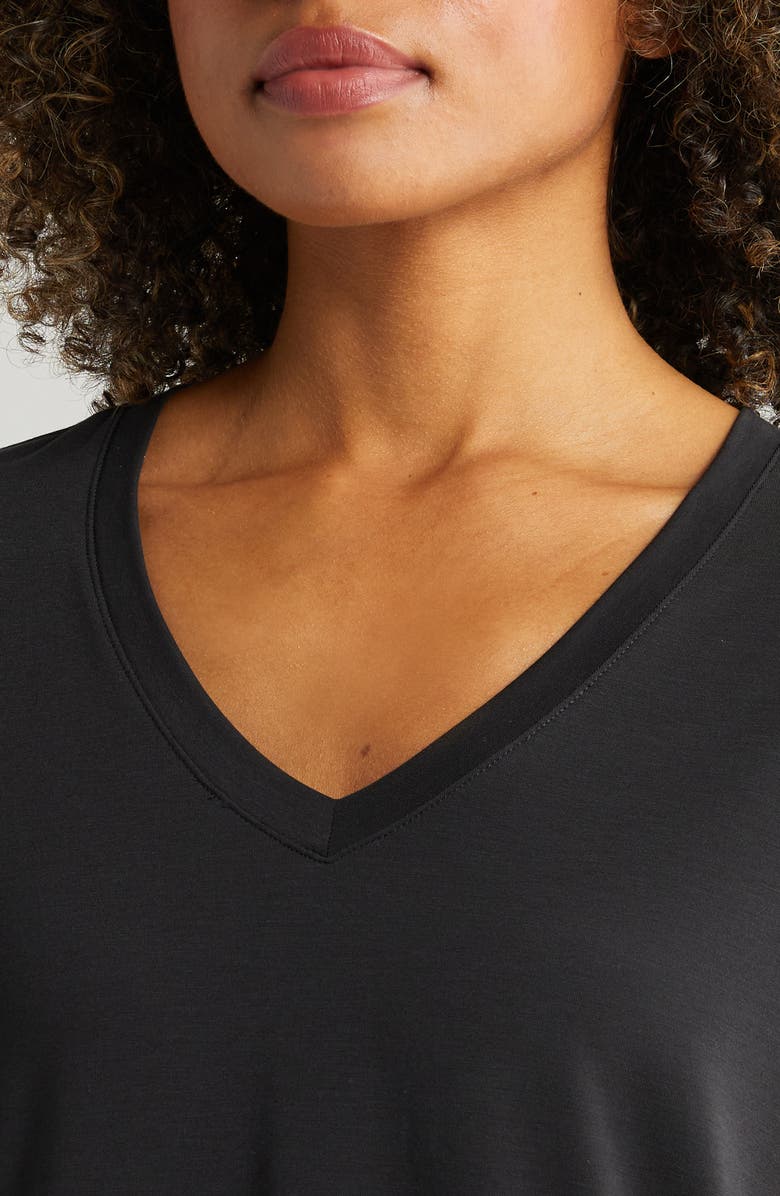 Zella Breathe Active T-Shirt, Alternate, color, Black