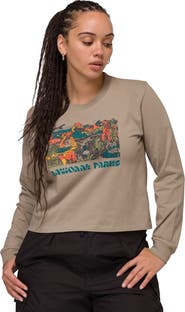 Parks Project National Parks Collage Boxy Long-Sleeve T-Shirt - Women's