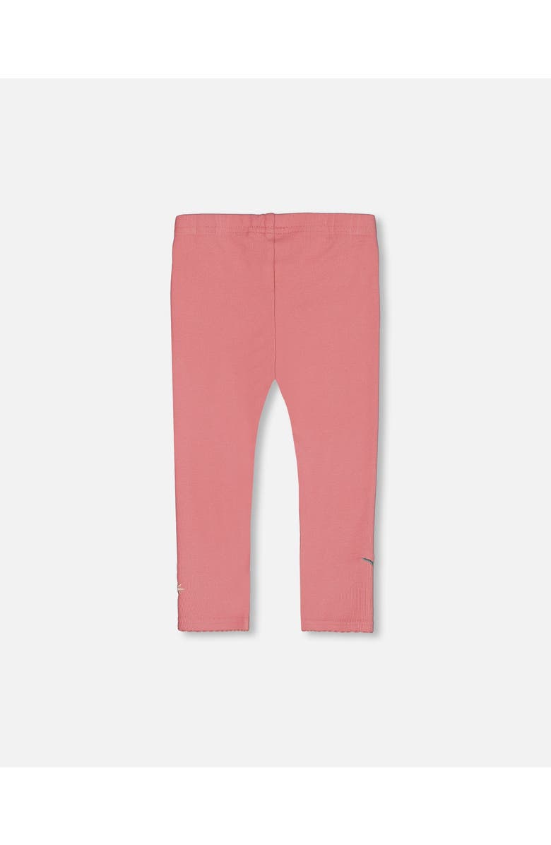 Deux par Deux Baby Girl's Super Soft Brushed Rib Leggings Light Pink, Alternate, color,