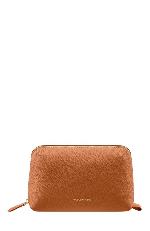 Leather Tech Pouch