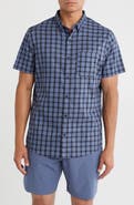 TravisMathew Rank & File Short Sleeve Button-Up Shirt