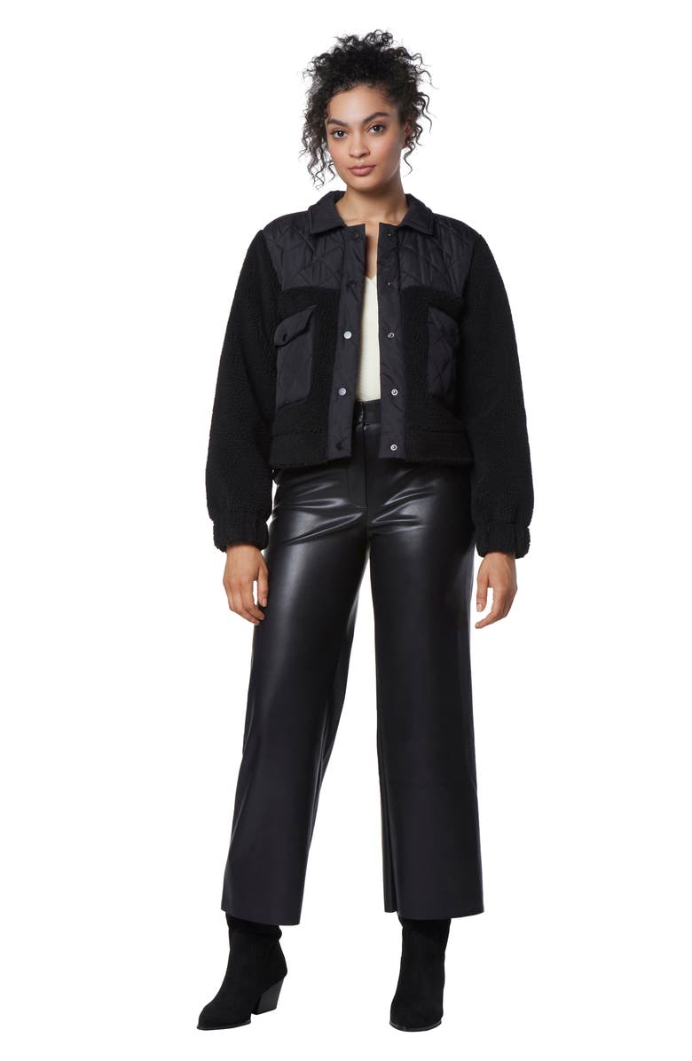 Marc New York Performance Mixed Media Trucker Jacket, Alternate, color, 