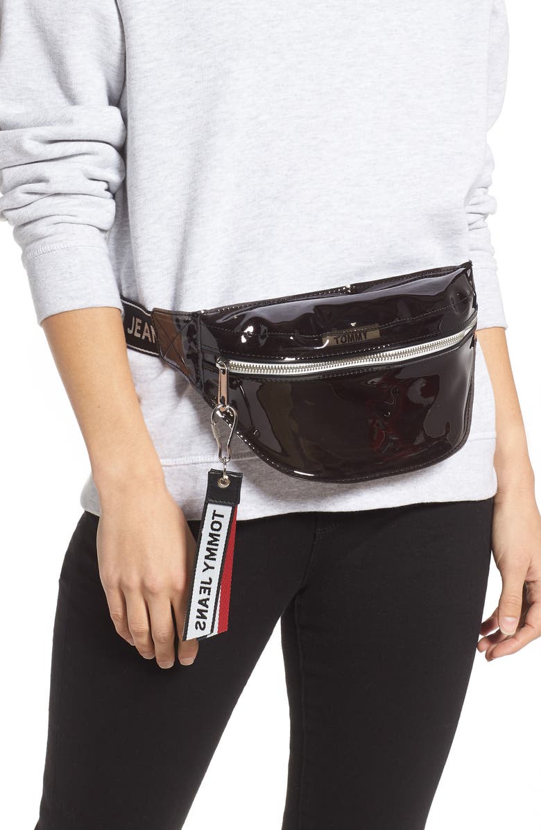 TOMMY JEANS Logo Belt Bag, Alternate, color,