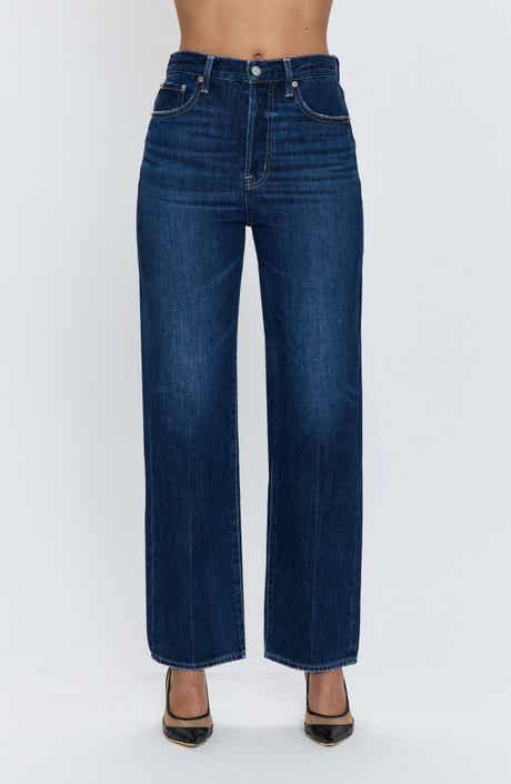 Pistola Cassie High Waist Straight Leg Jeans