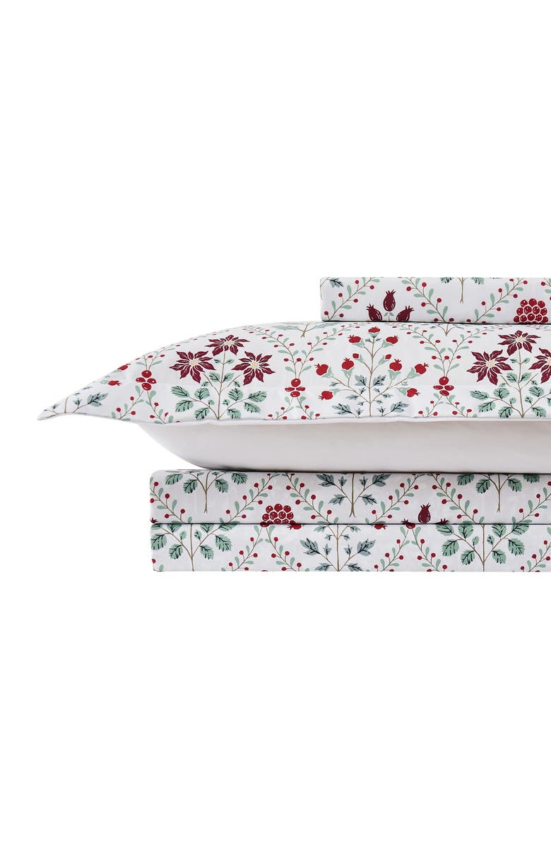 SOUTHSHORE FINE LINENS Holiday Harmony Oversize Duvet Set, Alternate, color, Holiday Harmony