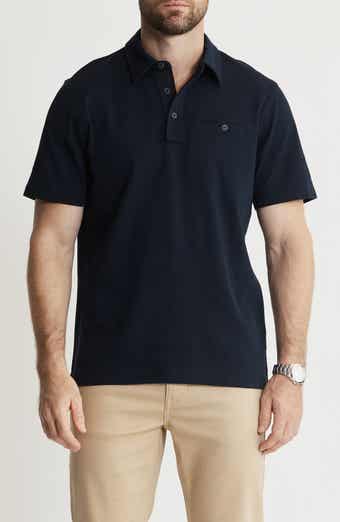 JACHS Reverse Cotton Slub Polo