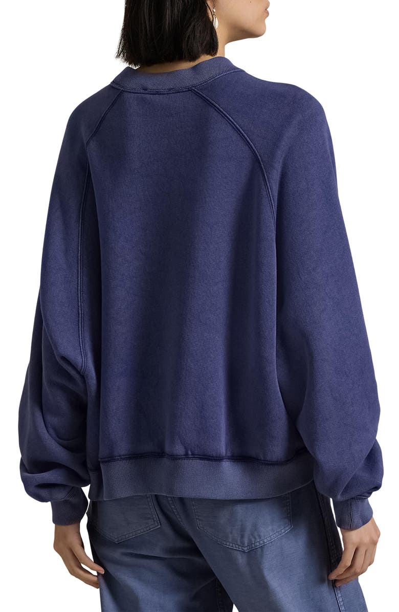 Polo Ralph Lauren Bear Oversize Graphic Sweatshirt, Alternate, color, 