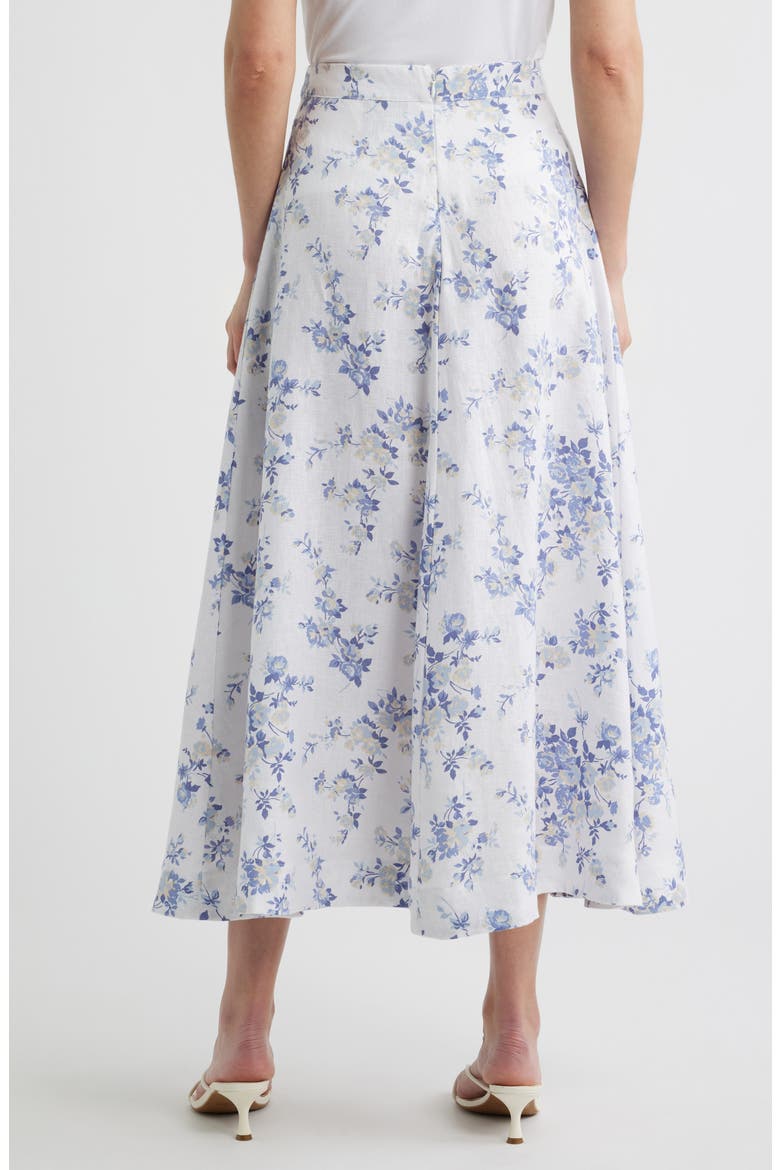 Peony Floral Skirt, Alternate, color, LANA