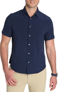 JACHS Gravity Short Sleeve Button-Up Shirt