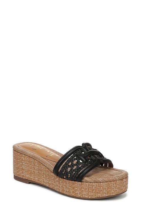 Pauleena Platform Wedge Slide Sandal (Women)