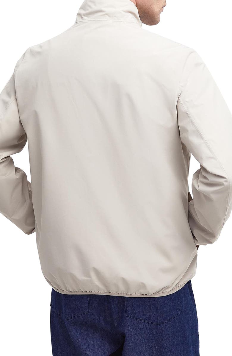 Barbour Korbel Zip-Up Rain Jacket, Alternate, color, Mist