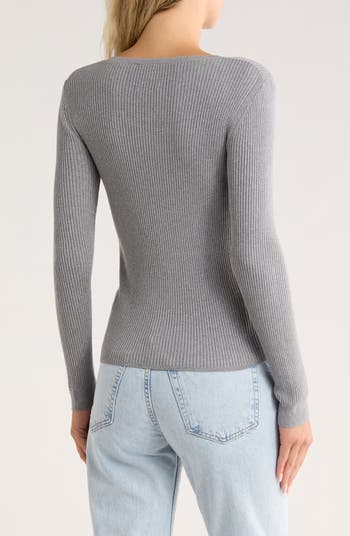 Secondskin Ribbed Wool Sweater