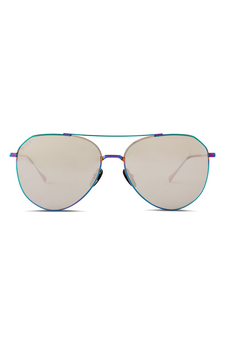 Diff Dash DIFF Dash 61mm Aviator Sunglasses | Nordstrom