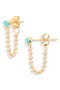 selected 14K Yellow Gold / Turquoise