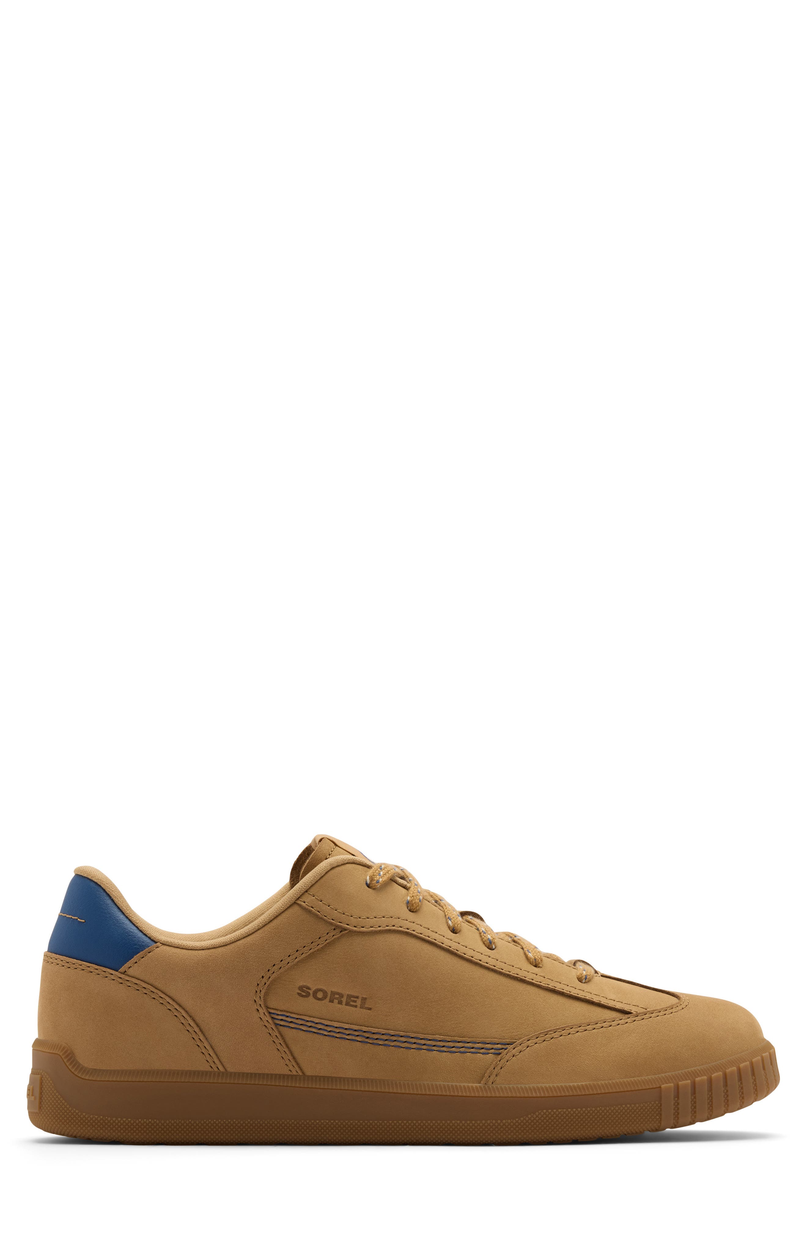 Ona Drift LX Leather Sneaker, Alternate, color, CARIBOU BUFF/ CARBON