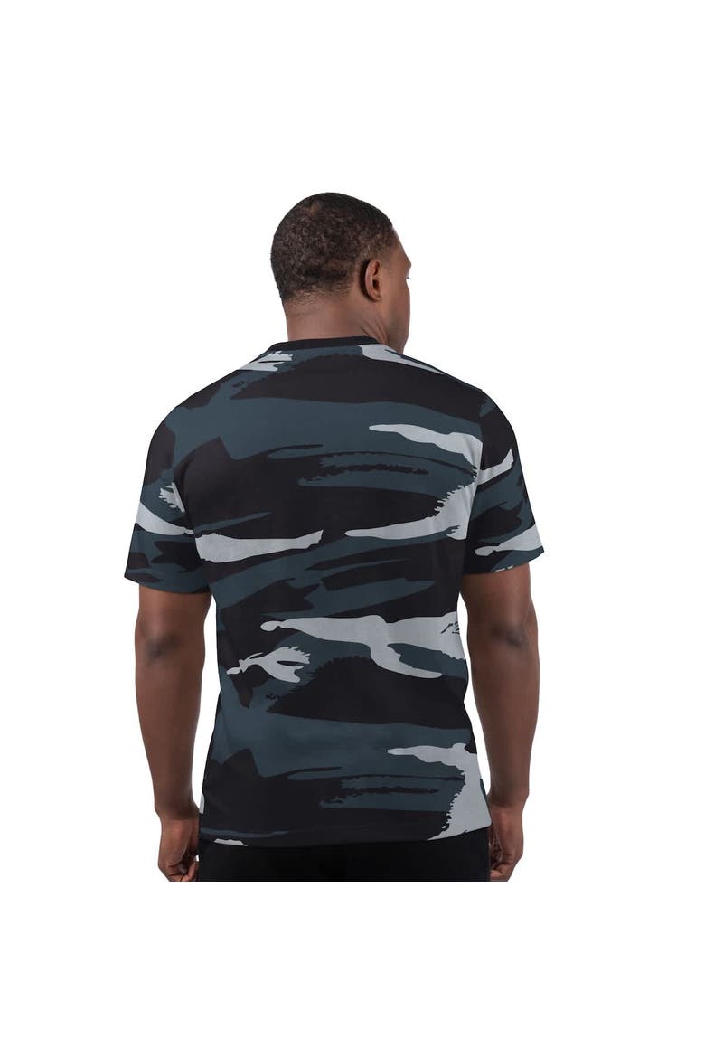 Men's Starter Gray Las Vegas Raiders Thursday Night Gridiron T-Shirt, Alternate, color, Camo