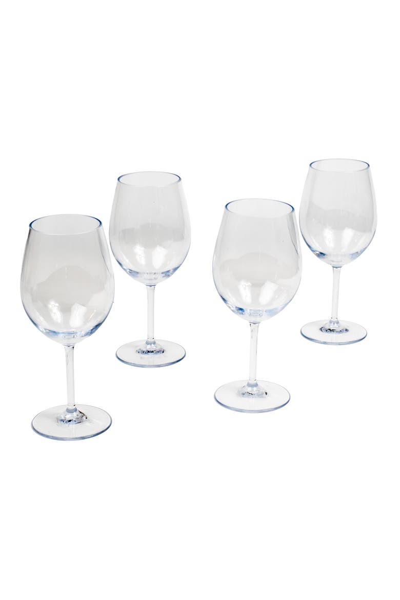 Montana Set of 4 Goblets, Main, color, CLEAR