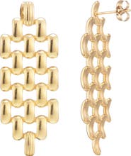 Adornia Tarnish Resistant Chandelier Earrings