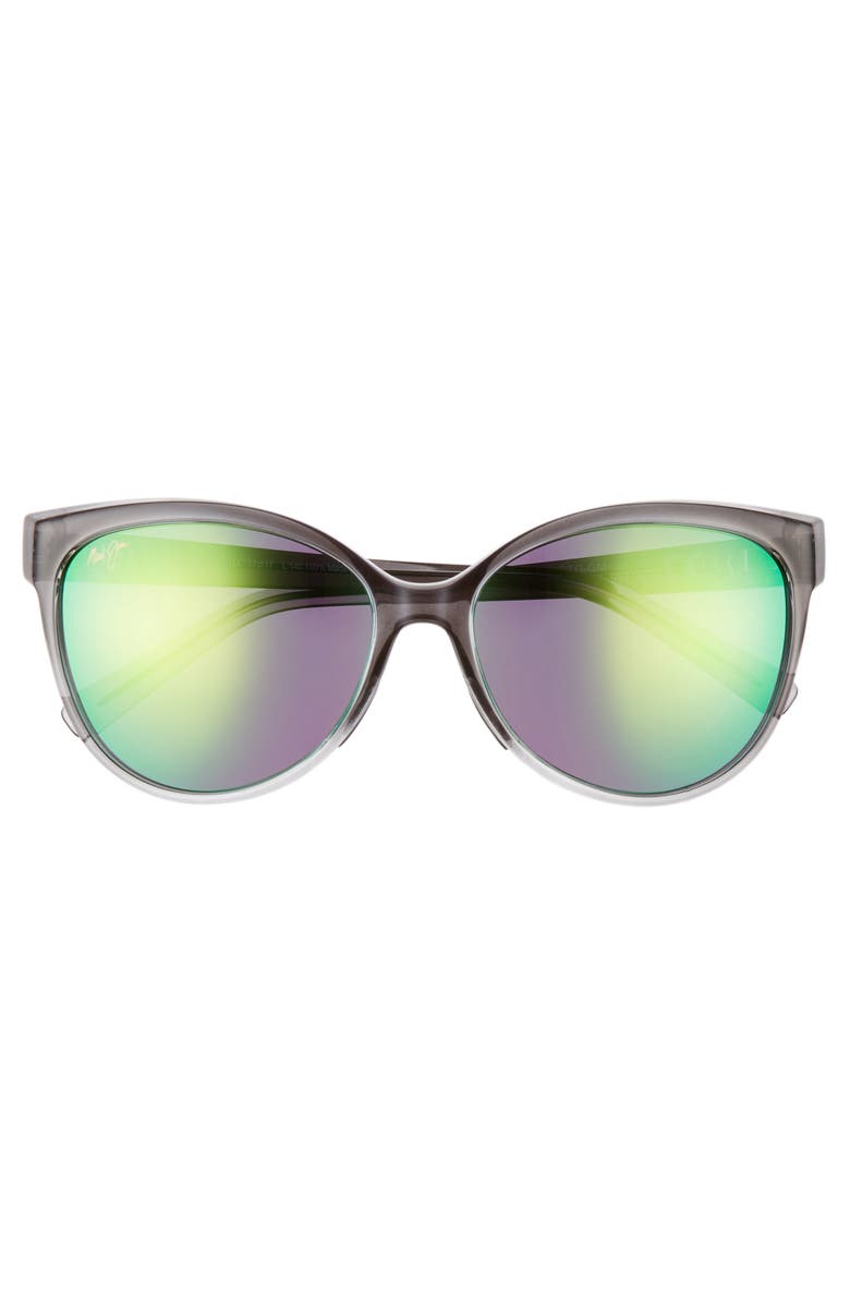 Maui Jim 'Olu 'Olu 57mm Polarized Cat Eye Sunglasses, Alternate, color, 