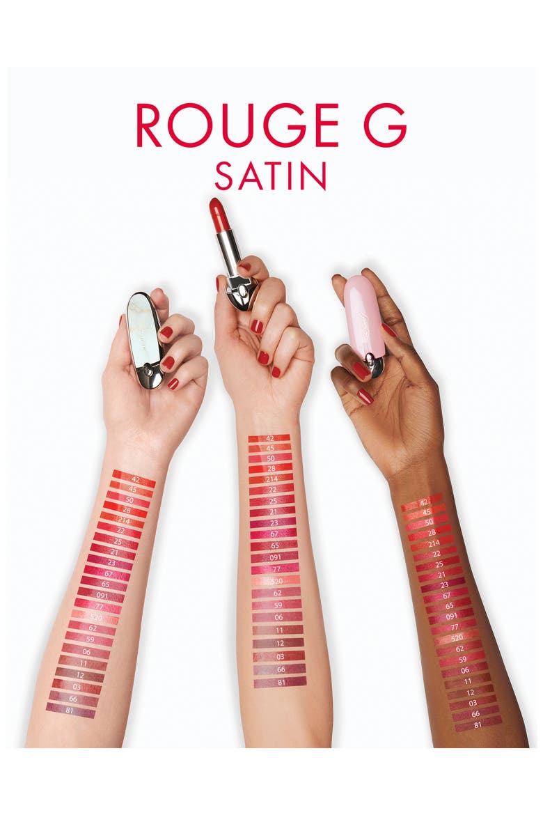 Rouge G Customizable Lipstick Shade, Alternate, color, NO. 62 / SATIN