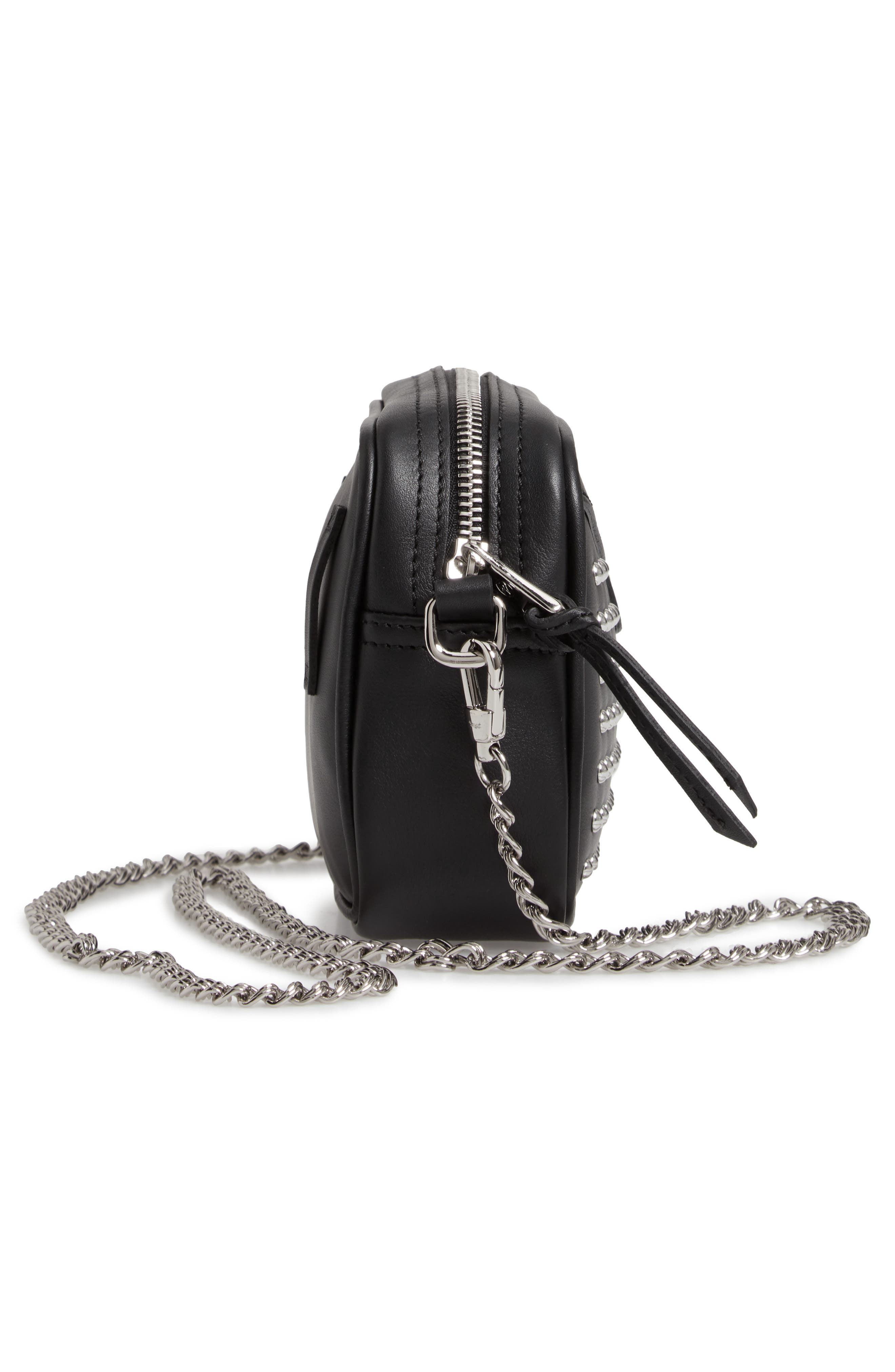 Longchamp Rock Chain Crossbody Bag, Alternate, color, 