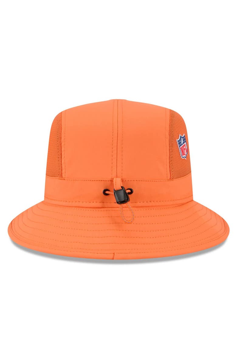 New Era Men's New Era Orange Denver Broncos 2025 Sideline Bucket Hat, Alternate, color, Orange