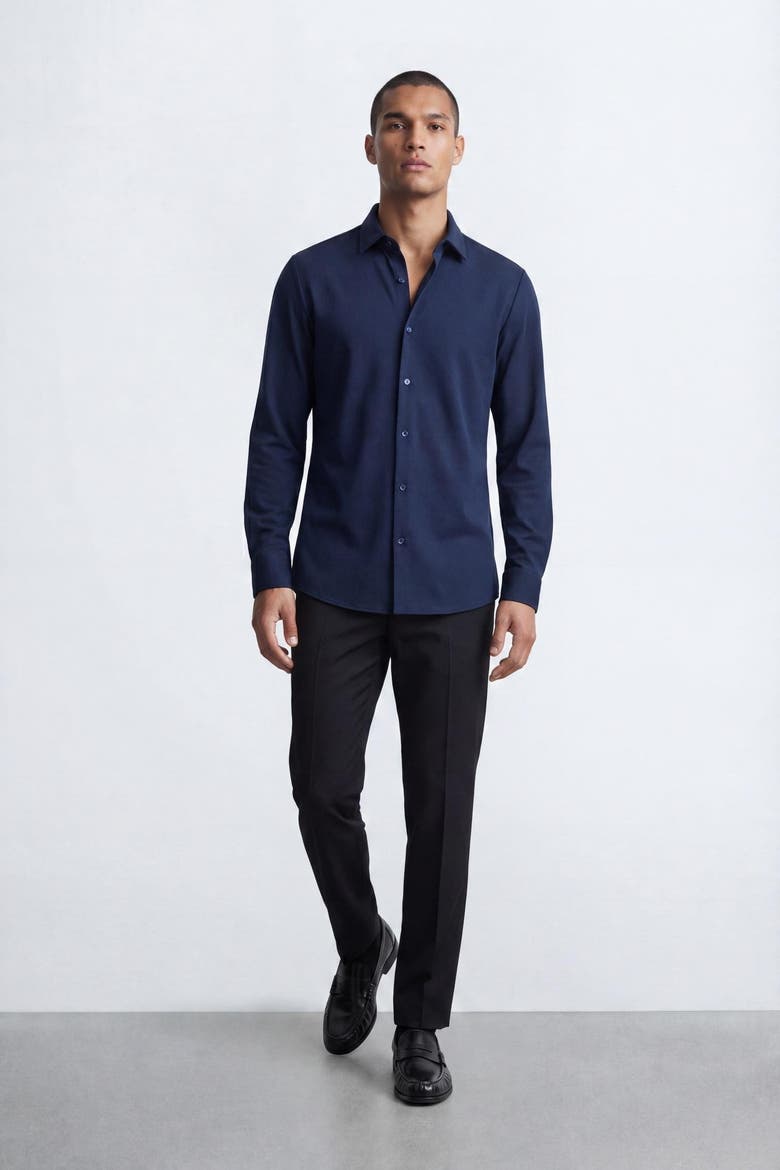 Noah Jersey Shirt, Alternate, color, Navy
