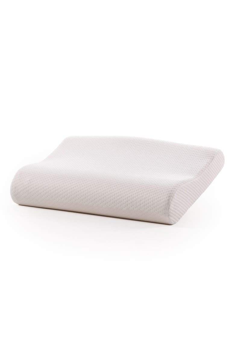 DePera Sandwich Visco Pillow, Alternate, color, White