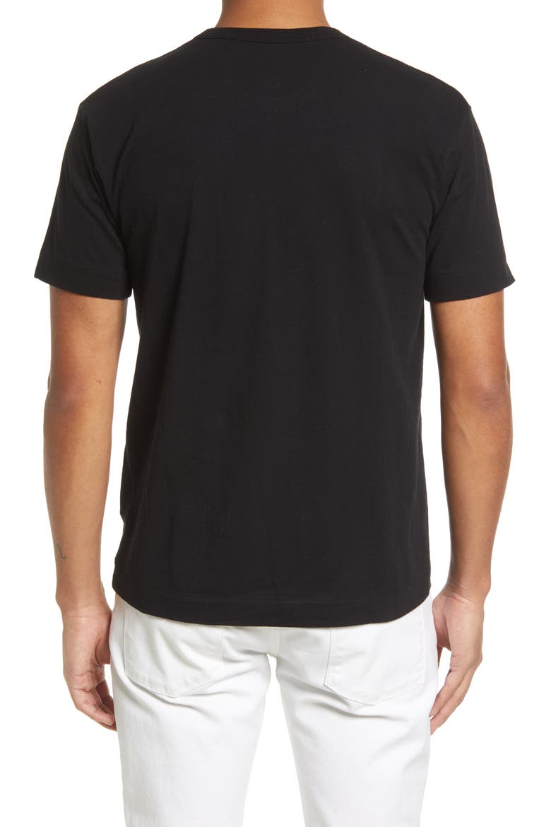 Crewneck T-Shirt, Alternate, color, BLACK 1
