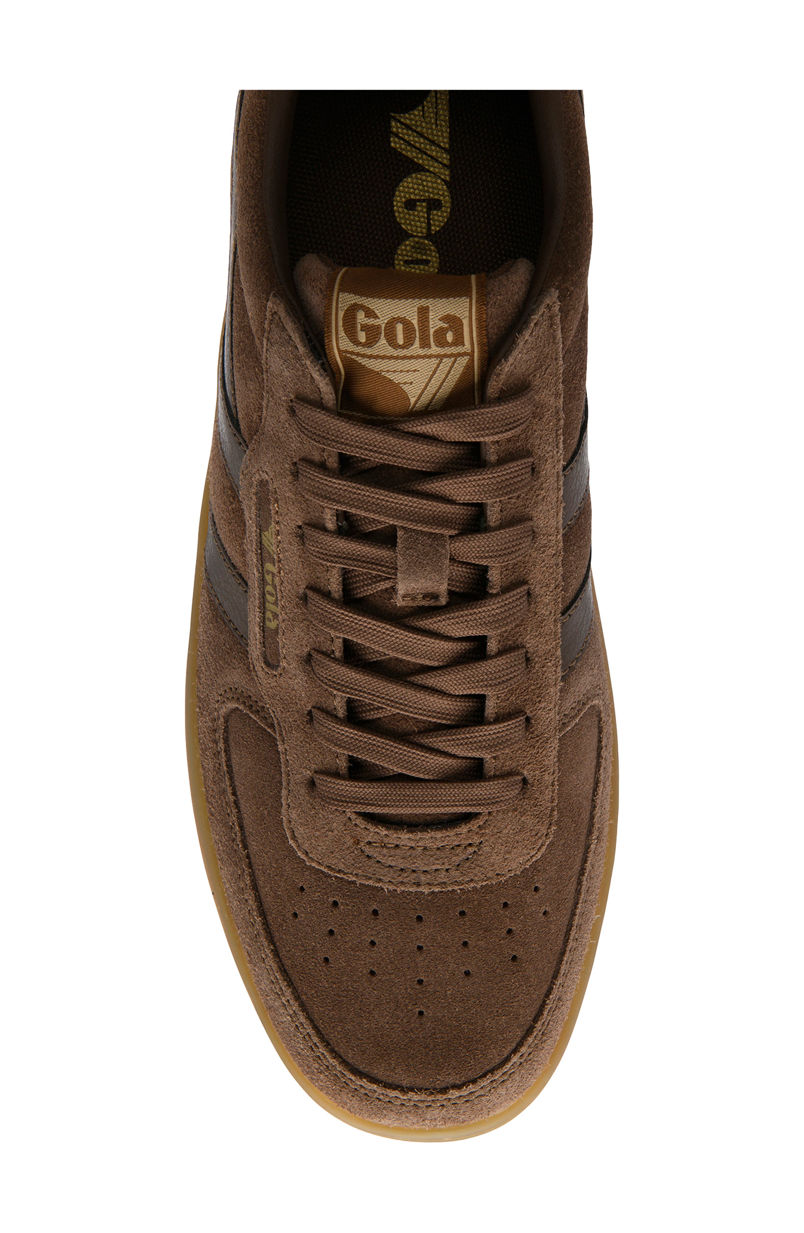 Gola Hawk 86 Sneaker, Alternate, color, Otter/ Gum