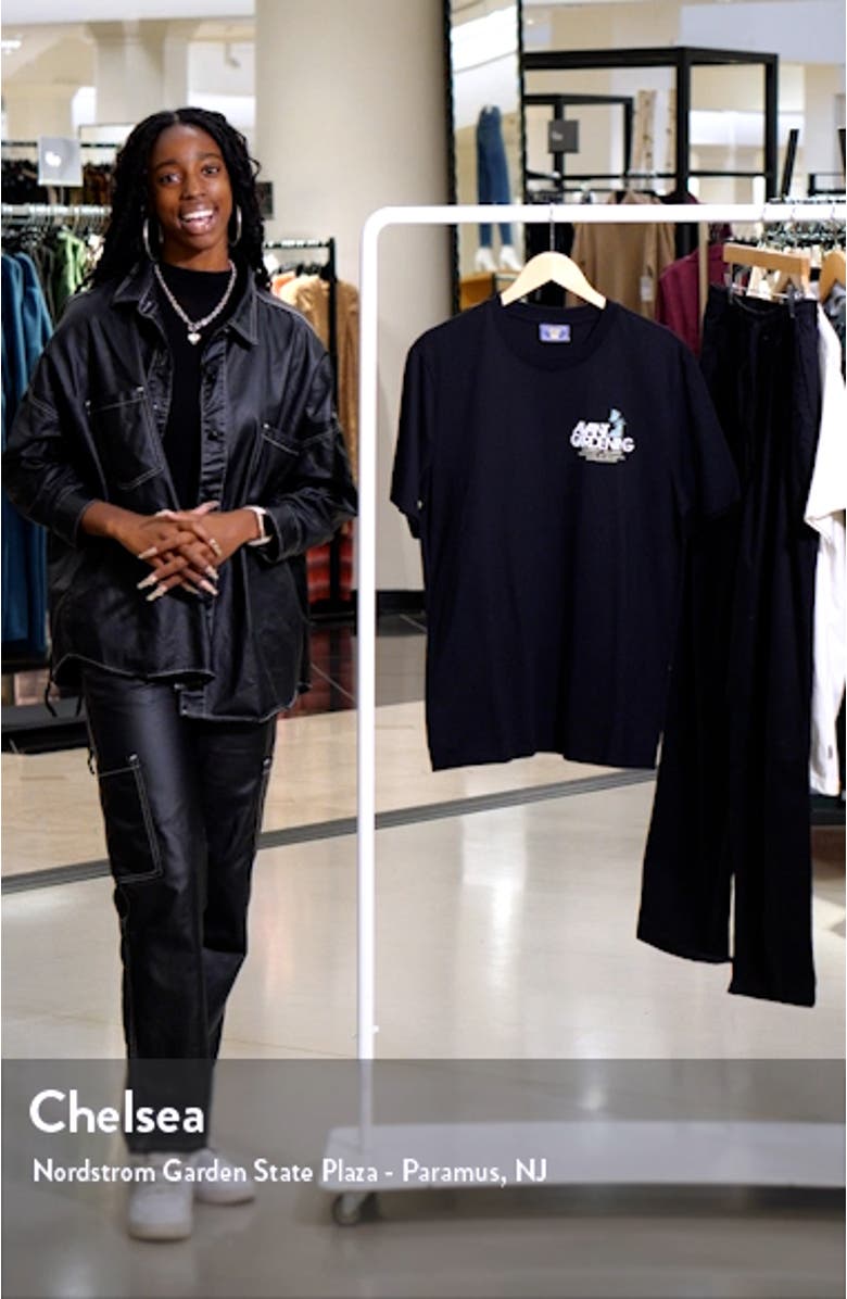 Avant Gardening Organic Cotton Graphic T-Shirt, sales video thumbnail