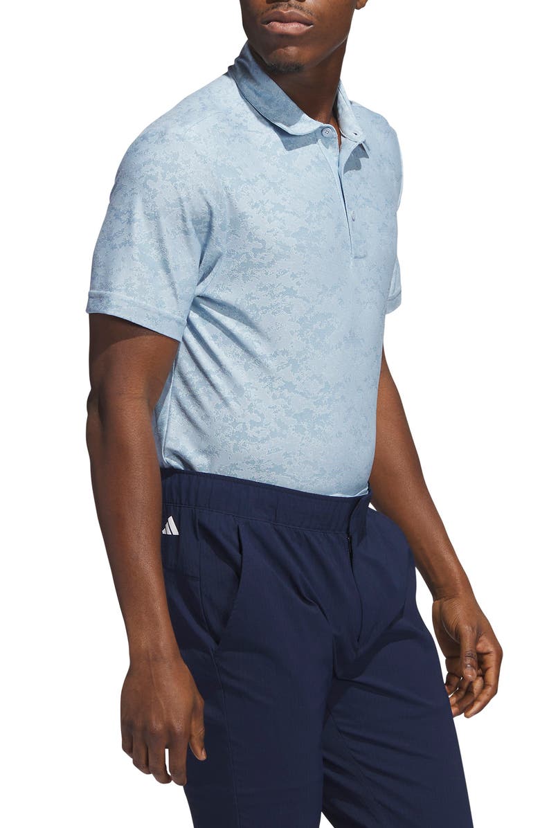 adidas Golf Jacquard Golf Polo, Alternate, color,