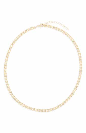 NORDSTROM RACK Interlock Link Chain Necklace